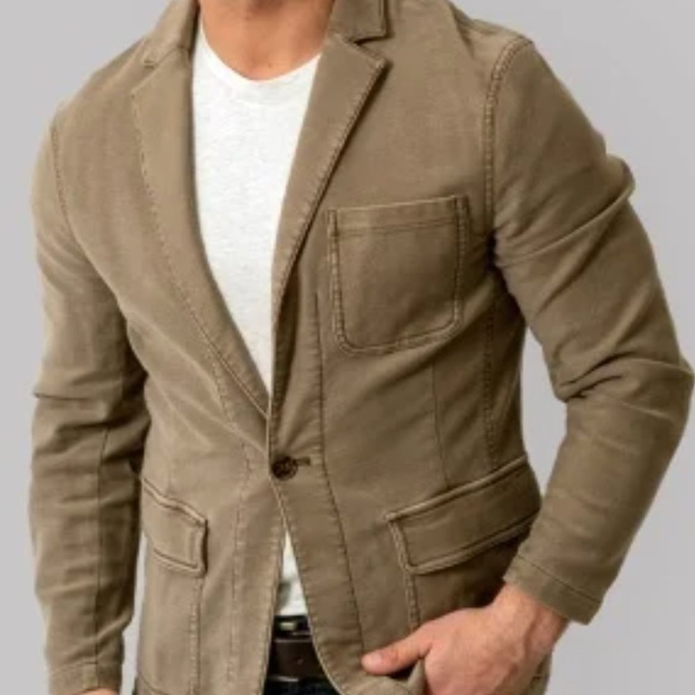 Tailored Terry Blazer